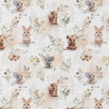 Printed Cotton ZAMOURS White / Natural